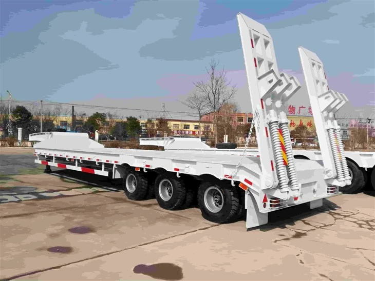Most Popular Hot Selling Hydrulic Gooseneck Lowbed Semi Trailer