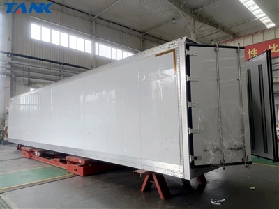 Cov tub yees Semi trailer customized rau Colombian cov neeg siv khoom tam sim...